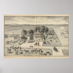 Gibson lantgård, skogsmark poster