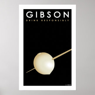 Gibson (liten Poster) Poster