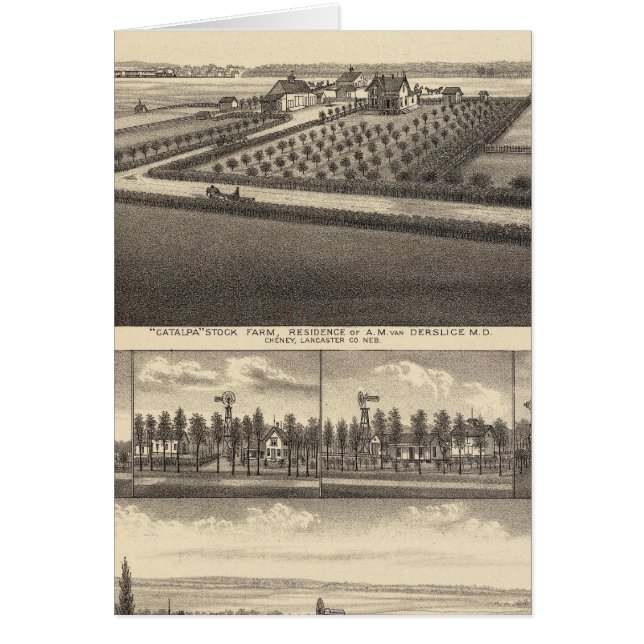 Gibson, Nebraska Hälsningskort (Framsidan)