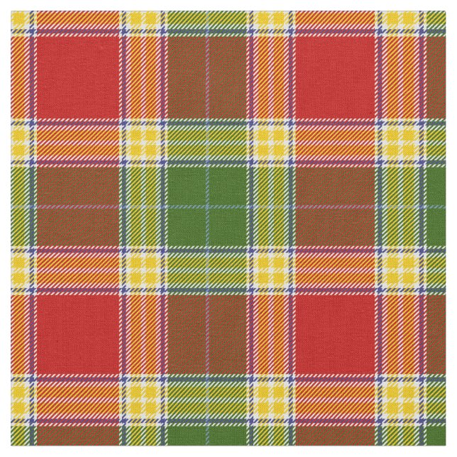 Gibson Tartantryck Tyg (Närbild)