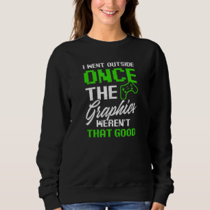 Gick Utanför Grafiken Var Inte Bra Pappa Gamer Kli T Shirt