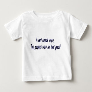 gick utanför t-shirt
