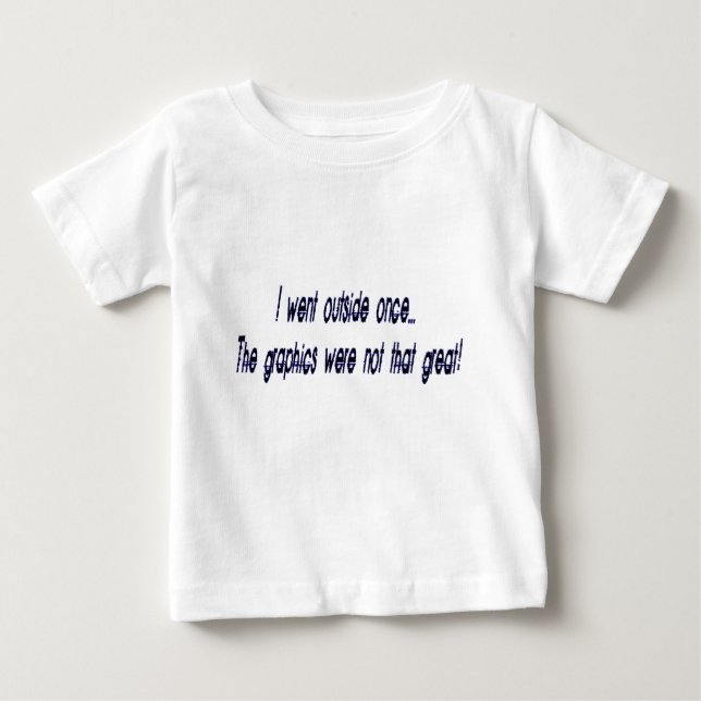 gick utanför t-shirt (Framsida)