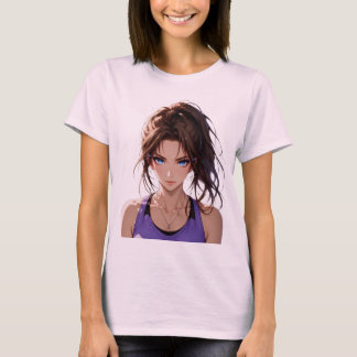GIDAGI Fitness - Manga Gym stil T-shirt