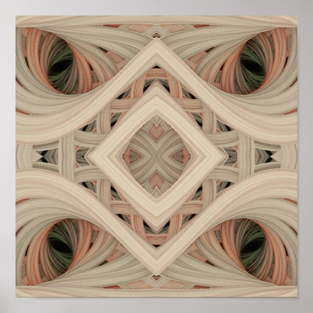 Giddy Gossypium 12 tum x 12 tum Poster (Framsidan)