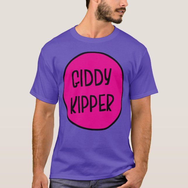 Giddy Kipper, Lusnye brittiske Say Tee (Framsida)