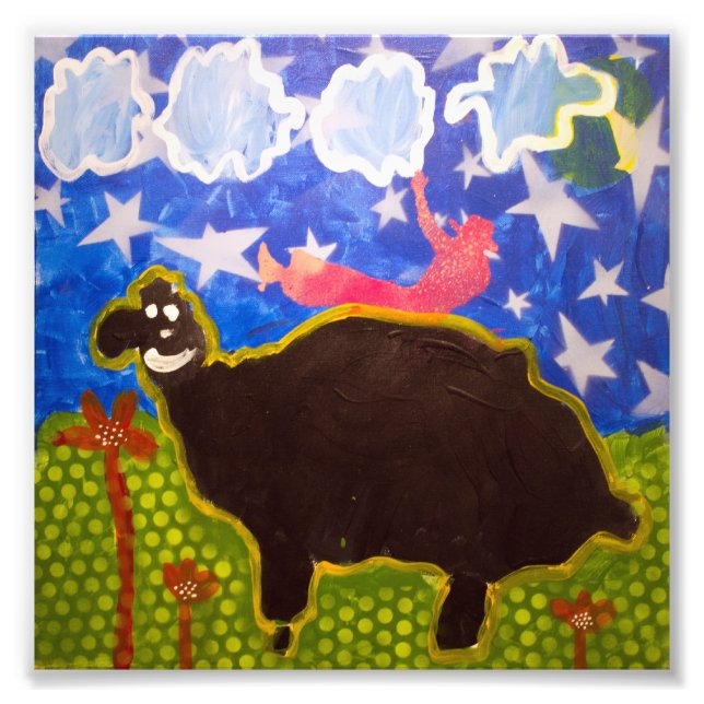 Giddy Up Doggie av Roberto & John Fototryck (Framsidan)