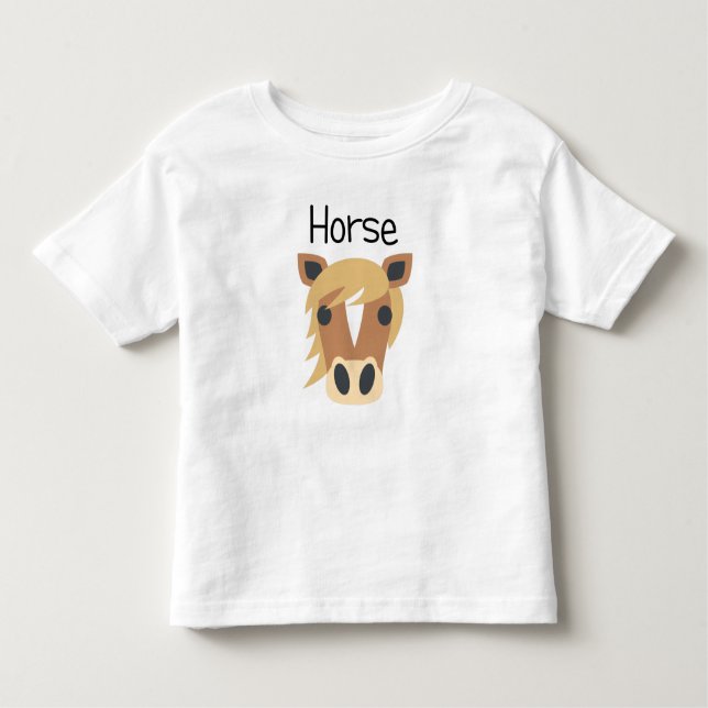 Giddy Up Horse T Shirt (Framsida)