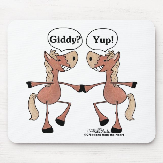 Giddy Up Horses Musmatta (Framsidan)