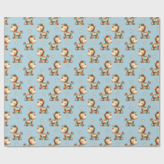 Giddy-Up Patchwork Pony Birthday Presentpapper