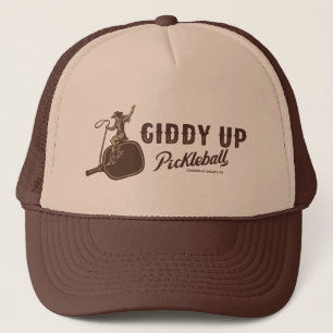 Giddy Up Pickleball - Cowboyhatt Keps