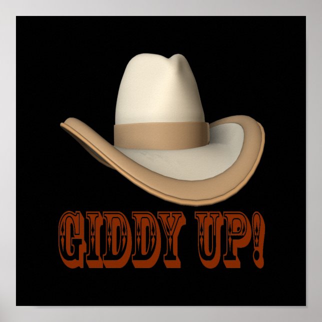 Giddy Up Poster (Framsidan)