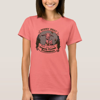 Giddy upp! Giddy Goat Cheese Tee Shirt