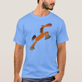Giddyup, Hästen! Tecknad Häst T-Shirt