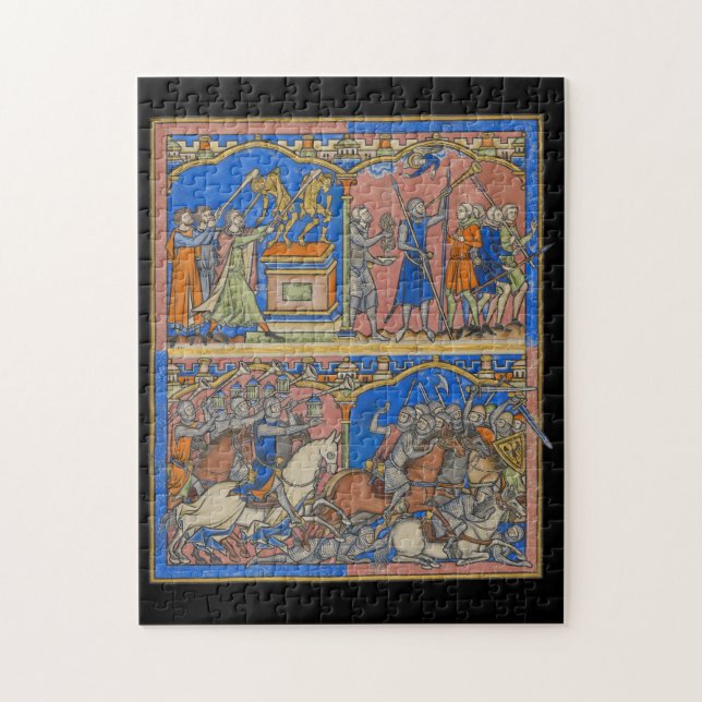 Gideon's Valiant Three Hundred The Crusader Bible Pussel (Vertikal)