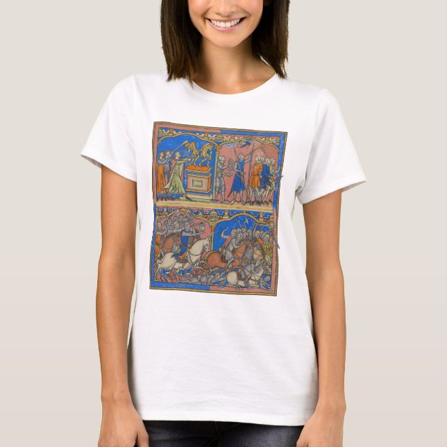 Gideon's Valiant Three Hundred The Crusader Bible T Shirt (Framsida)