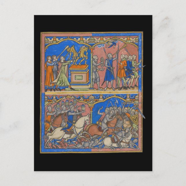 Gideons validerare tre har förstört korridarbibeln vykort (Framsida)