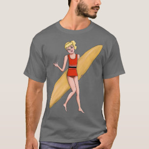Gidget går och surfar t shirt