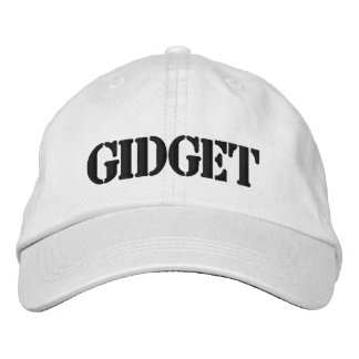 GIDGET HAT BRODERAD KEPS