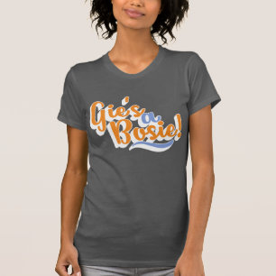 Gies Bosie! Skotsk Doric dialekt T Shirt