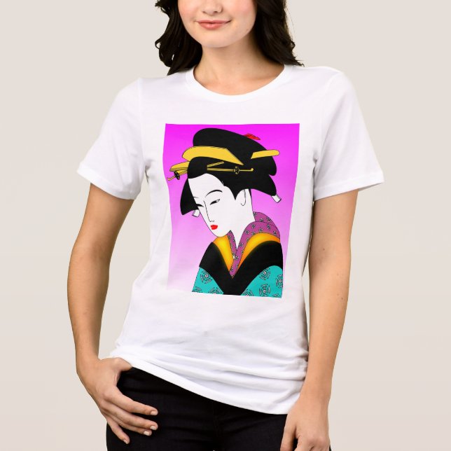 GIESHA GIRL Ladies T-Shirts (Framsida)