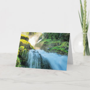 Giessbach Waterfalls, Schweiz Tack Kort