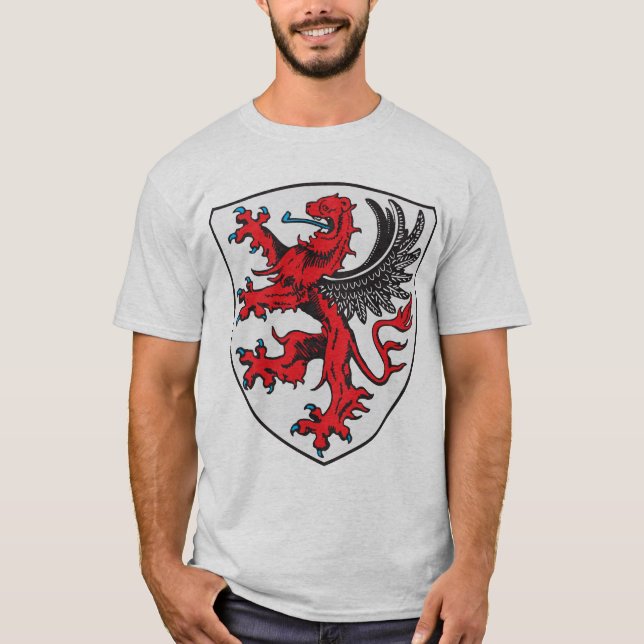 Giessen vapensköldT-tröja T-shirt (Framsida)