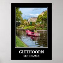 GIETHOORN, NEDERLÄNDERNAS RESEPOSTER