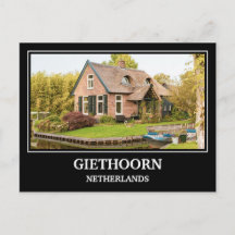 Giethoorn Netherlands Postcard