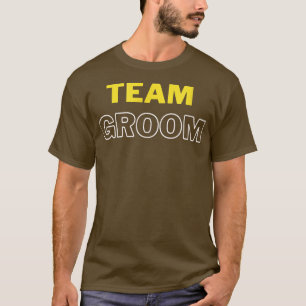 Gif för att hämta Redot Bride & Groom Bröllop T Shirt