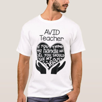 Gif för AVID Program Lacher Heart School T Team Gr Shirt