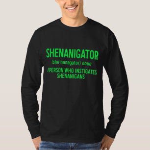 Gif för definition av fenanigator Saint patrick T Shirt