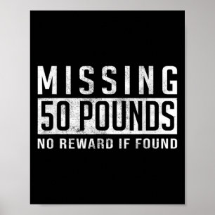 Gif för saknade 50 Pounds Weight Loss Loss Motivat Poster