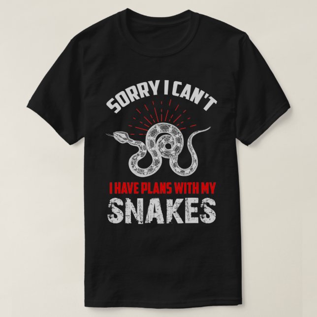 Gif för Snake Joke Snake Älskare SBESTING Snake Co T Shirt (Design framsida)