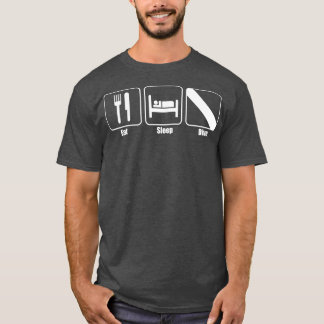 Gif-minimalistisk Dyka i klassiskt viloläge T Shirt