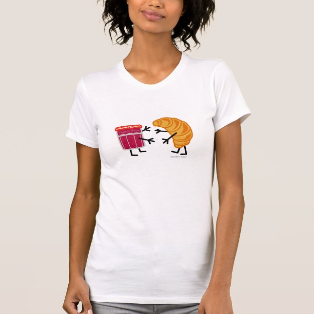 Giffel och sylt - anpassade tee shirt (Framsida)