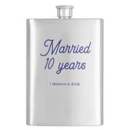 Gift 10 År Fickplunta