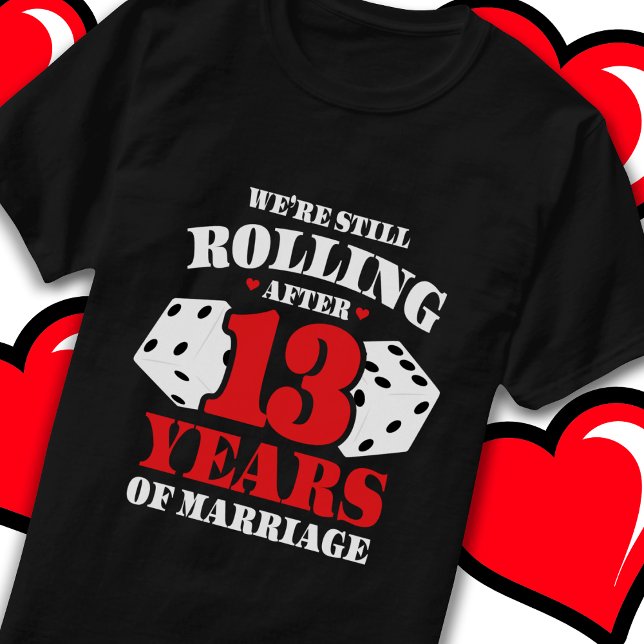 Gift 13 år Rolling Funny 13-årsdag T Shirt (Skapare uppladdad)