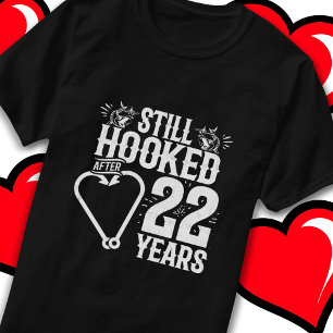 Gift 22 år med fiske - 22 år t shirt