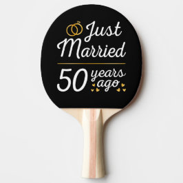 Gift 50 år efter bröllopet II Pingisracket