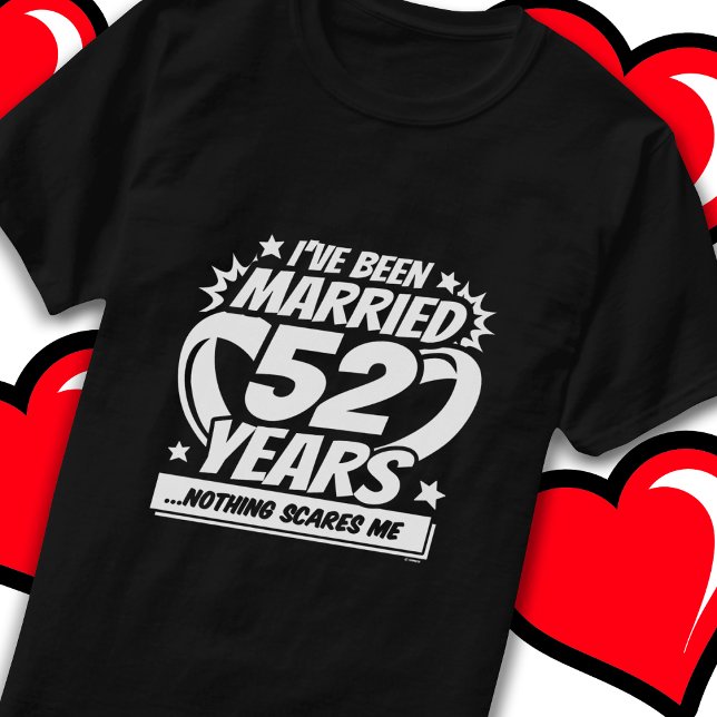 Gift 52-årsdagen för Bröllop T Shirt (Skapare uppladdad)
