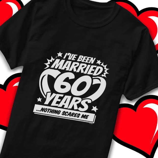 Gift 60 År Rolig 60-års bröllopsdag T Shirt (Skapare uppladdad)