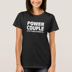 Gift 60-åriga Power Couple 60-årshus T Shirt