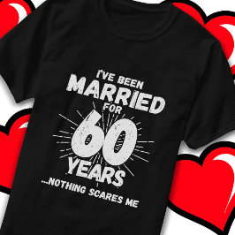 Gift 60-årsdagen av den nutida 60-årsjubileet Bröl T Shirt