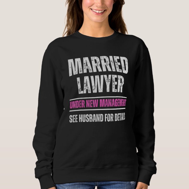 Gift advokat under ny ledning se make t shirt (Framsida)