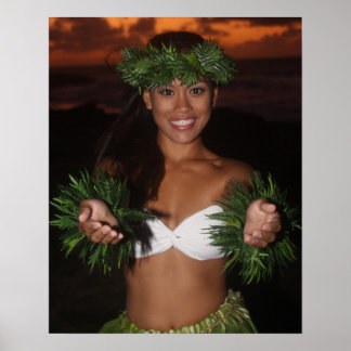 Gift av Aloha Poster