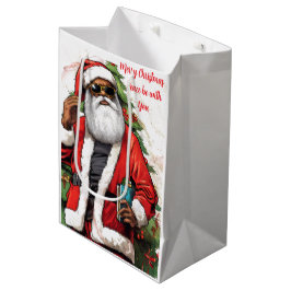 Gift Bag - Afrikansk jultomtesksedel