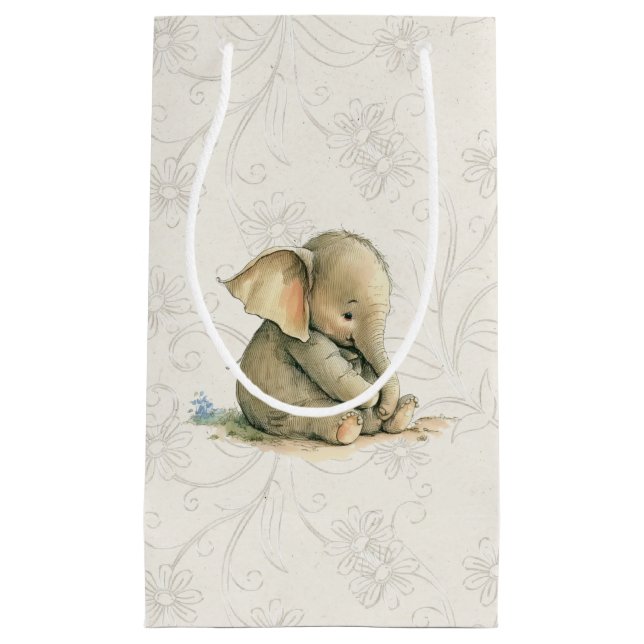 Gift Bag - Baby Elephant (Framsidan)
