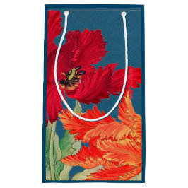 GIFT BAG BLUE JAPANESE PRINT