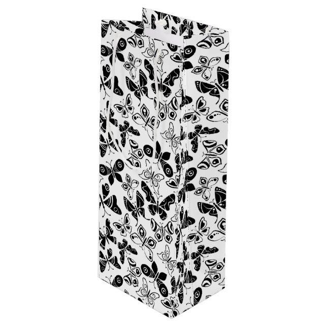 Gift Bag-Butterflies (Framsidan Vinklad)